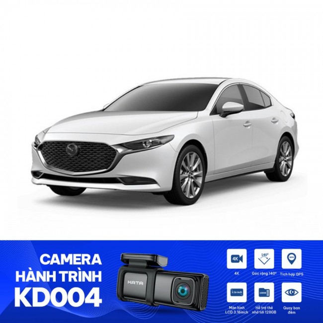 Lắp Camera Hành Trình Cho Mazda 3 2021